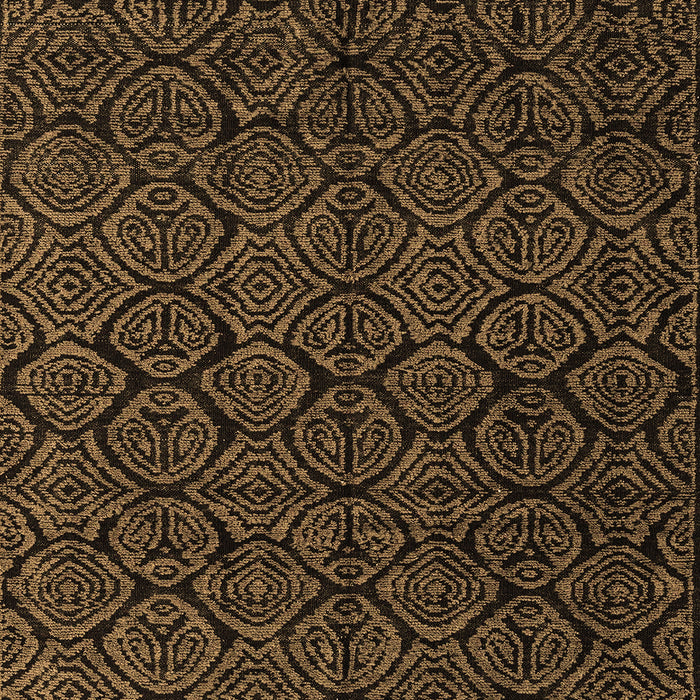 Abstract Brown Modern Rug, abs4996brn