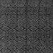 Square Machine Washable Abstract Gray Modern Rug, wshabs4996gry