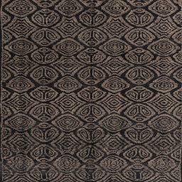 Square Abstract Puce Purple Modern Rug, abs4996