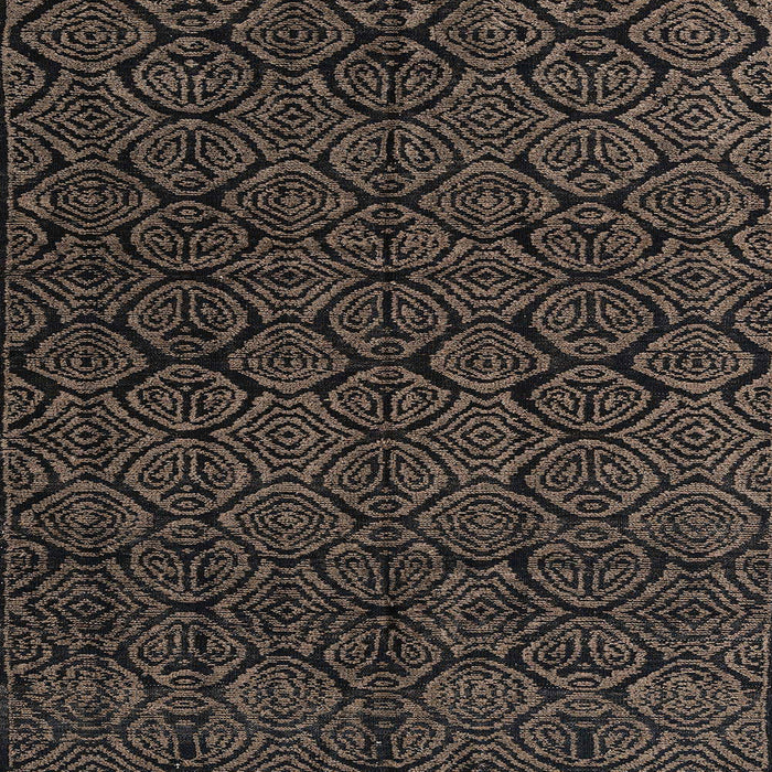 Square Abstract Puce Purple Modern Rug, abs4996