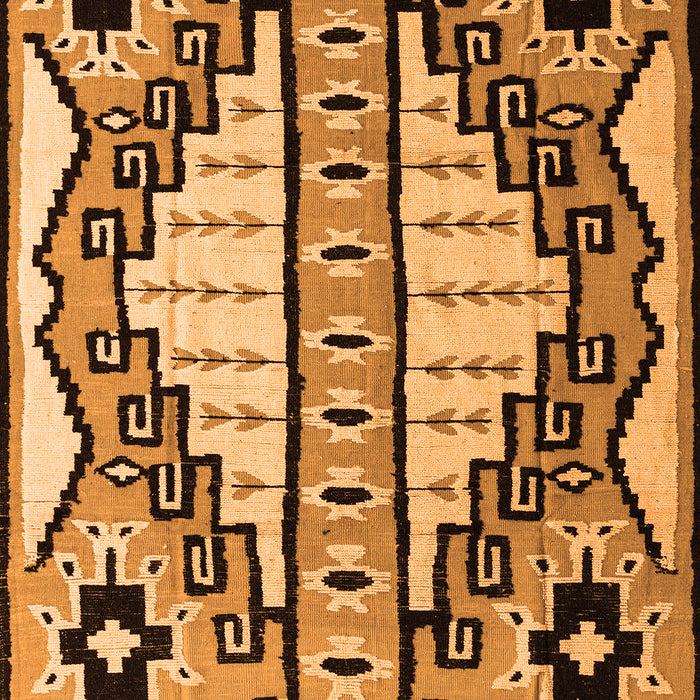 Machine Washable Abstract Orange Modern Area Rugs, wshabs4997org