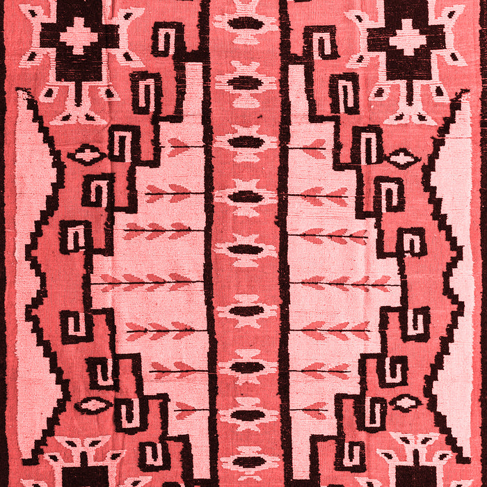 Abstract Red Modern Area Rugs