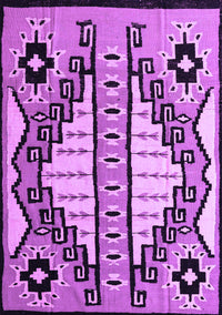 Abstract Purple Modern Rug, abs4997pur