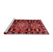 Modern Red Washable Rugs