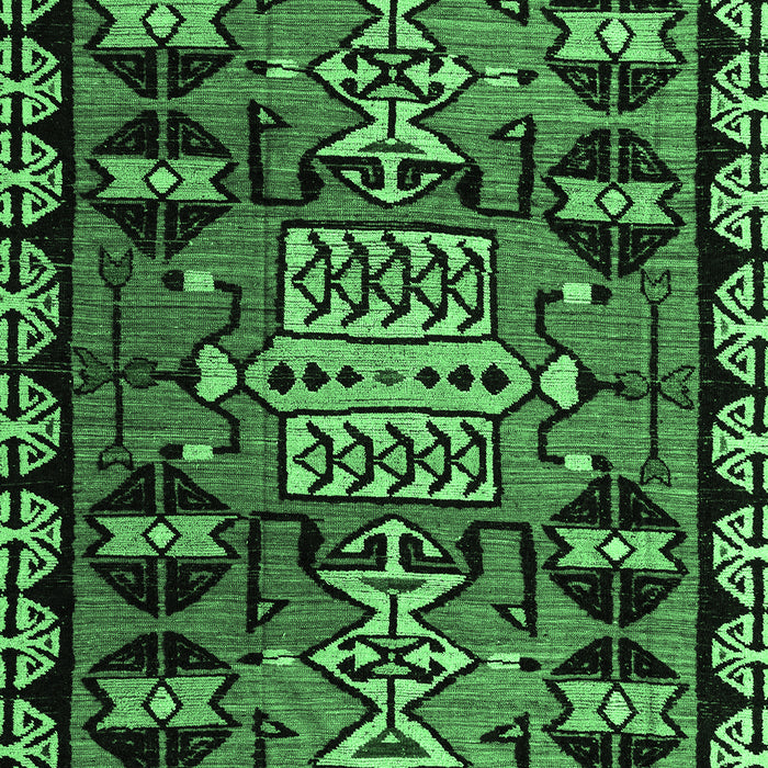 Abstract Emerald Green Modern Rug, abs4998emgrn