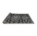 Sideview of Abstract Gray Modern Rug, abs4998gry