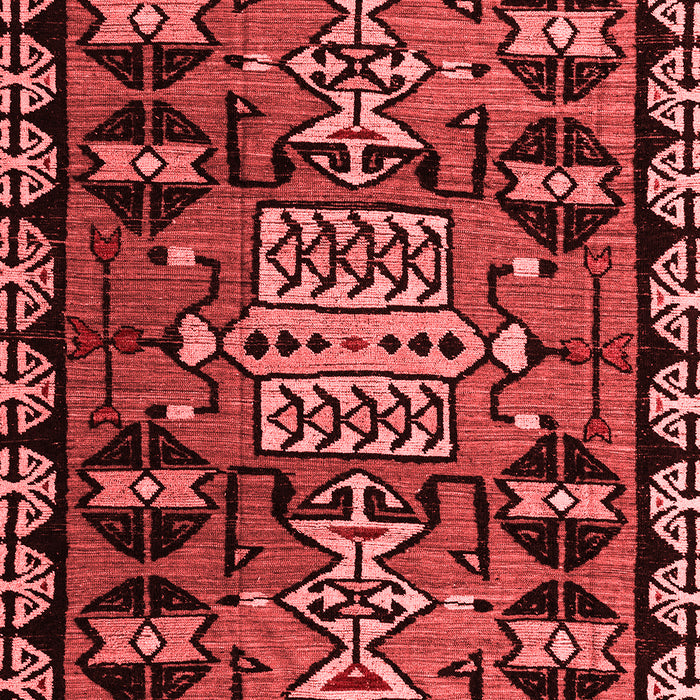 Abstract Red Modern Area Rugs
