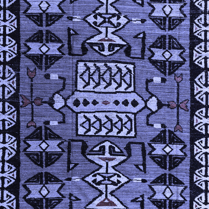 Machine Washable Abstract Blue Modern Rug, wshabs4998blu