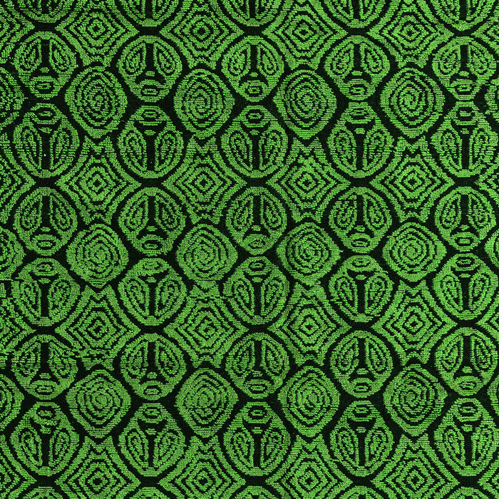 Abstract Green Modern Rug, abs4999grn