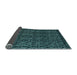 Sideview of Abstract Light Blue Modern Rug, abs4999lblu