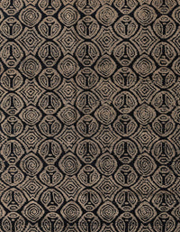 Machine Washable Abstract Dark Almond Brown Rug, wshabs4999