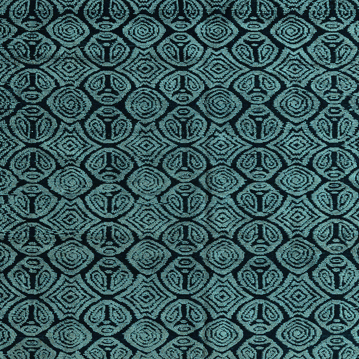 Square Abstract Light Blue Modern Rug, abs4999lblu