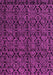 Machine Washable Abstract Pink Modern Rug, wshabs4999pnk