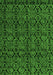 Machine Washable Abstract Green Modern Area Rugs, wshabs4999grn