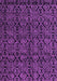 Machine Washable Abstract Purple Modern Area Rugs, wshabs4999pur