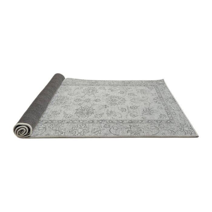 Sideview of Oriental Gray Traditional Rug, abs499gry