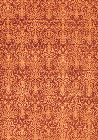 Abstract Orange Modern Rug, abs49org