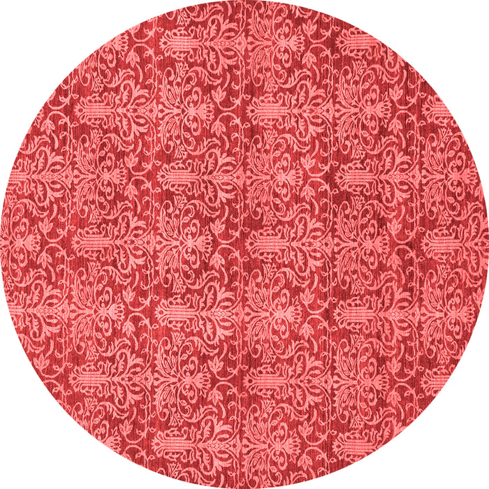 Abstract Red Modern Rug, abs49red