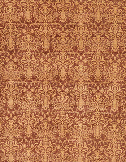 Abstract Orange Modern Rug, abs49