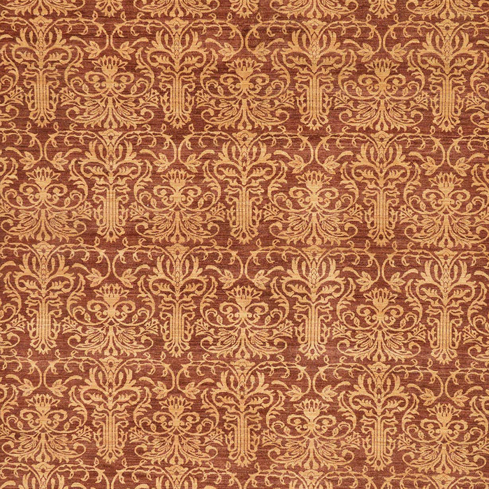 Abstract Orange Modern Rug, abs49