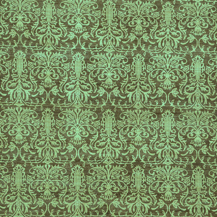 Machine Washable Abstract Turquoise Modern Area Rugs, wshabs49turq