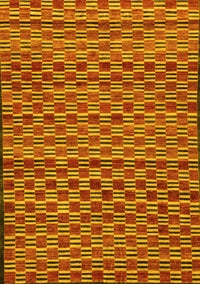 Abstract Yellow Modern Rug, abs4yw