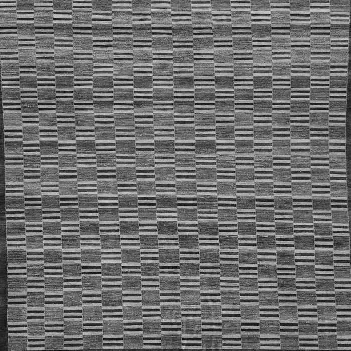 Square Machine Washable Abstract Gray Modern Rug, wshabs4gry