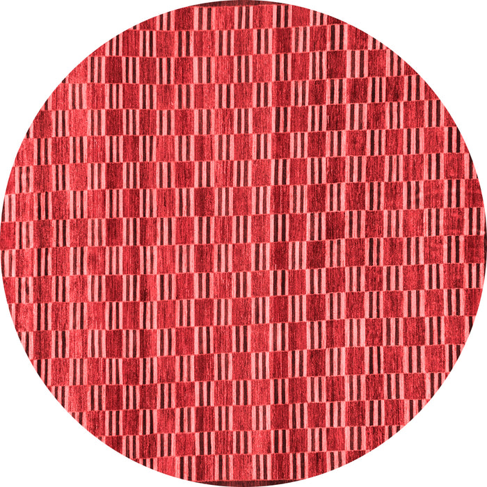 Machine Washable Abstract Red Modern Rug, wshabs4red