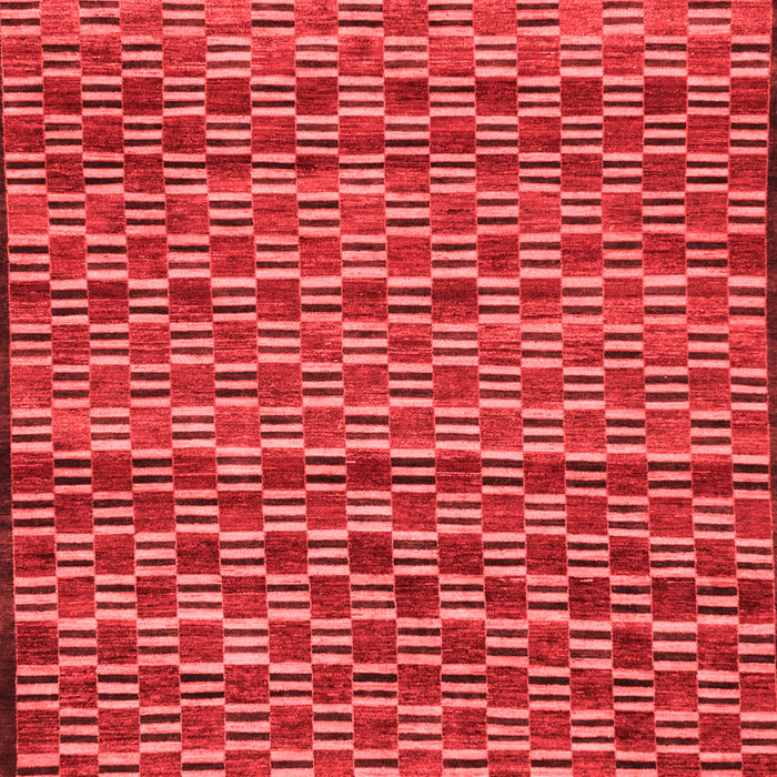 Abstract Red Modern Area Rugs
