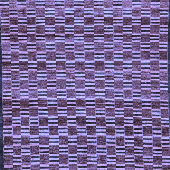 Machine Washable Abstract Blue Modern Rug, wshabs4blu