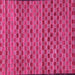 Square Machine Washable Abstract Pink Modern Rug, wshabs4pnk