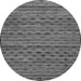 Round Machine Washable Abstract Gray Modern Rug, wshabs4gry