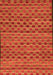 Machine Washable Abstract Orange Modern Area Rugs, wshabs4org