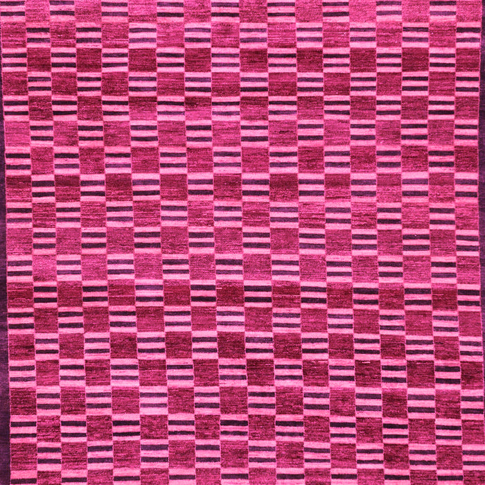 Machine Washable Abstract Pink Modern Rug, wshabs4pnk