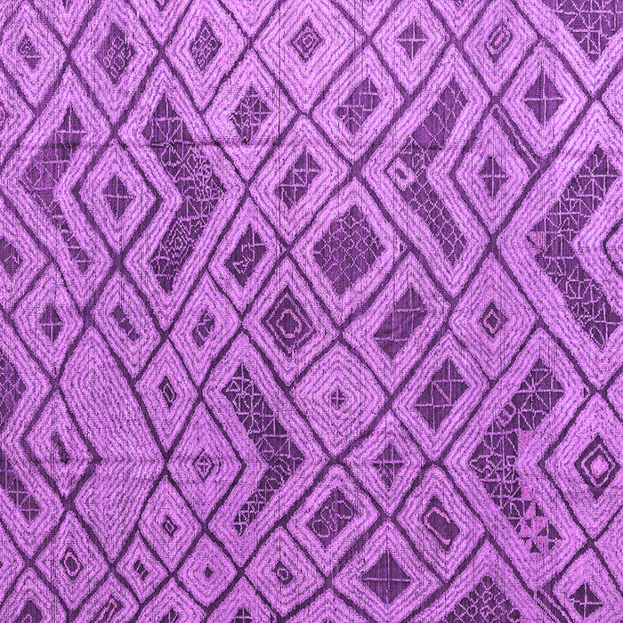 Square Machine Washable Abstract Purple Modern Area Rugs, wshabs5000pur