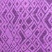 Square Abstract Purple Modern Rug, abs5000pur