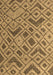 Machine Washable Abstract Brown Modern Rug, wshabs5000brn