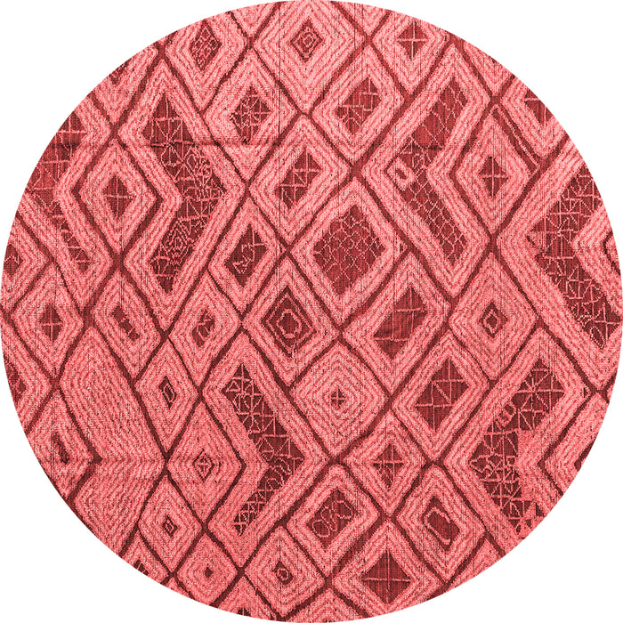 Machine Washable Abstract Red Modern Rug, wshabs5000red