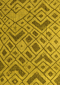 Abstract Yellow Modern Rug, abs5000yw