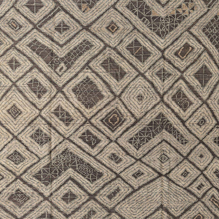 Abstract Coffee Brown Modern Rug, abs5000