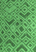 Machine Washable Abstract Emerald Green Modern Area Rugs, wshabs5000emgrn