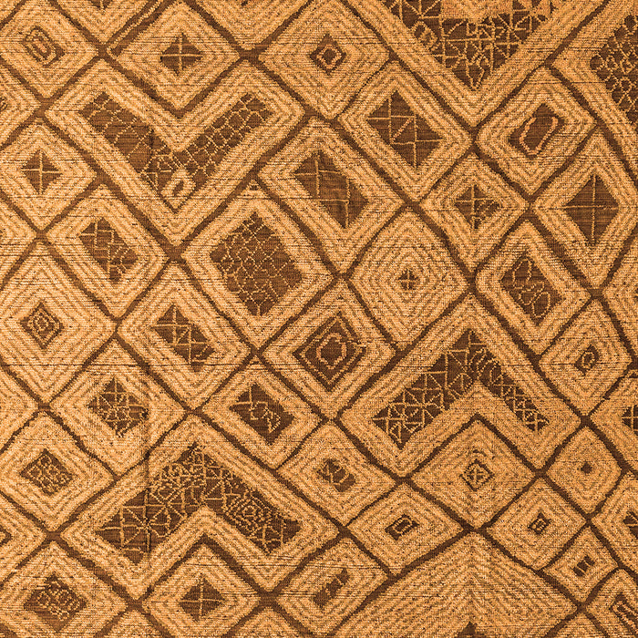 Machine Washable Abstract Orange Modern Area Rugs, wshabs5000org