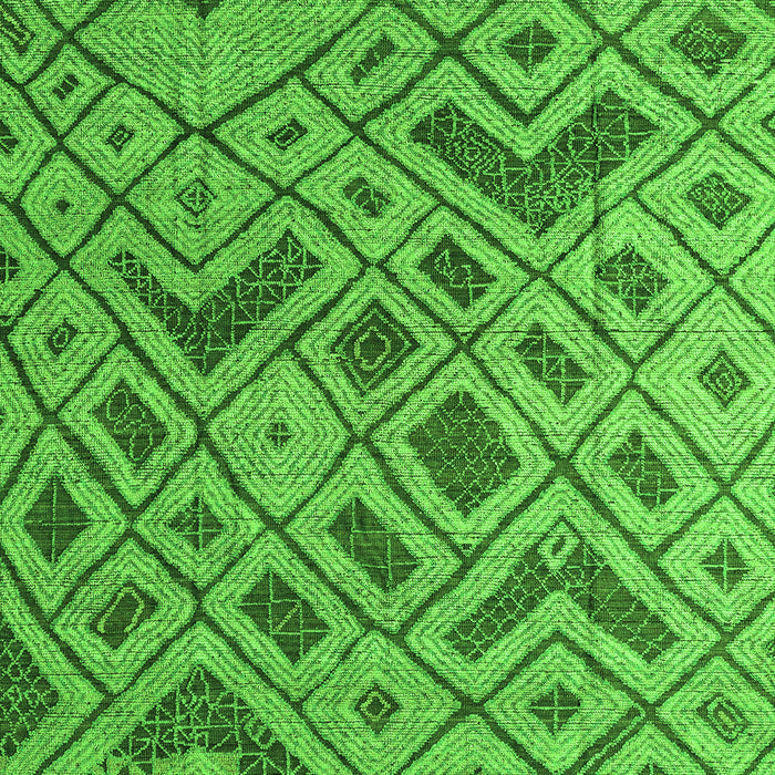 Machine Washable Abstract Green Modern Area Rugs, wshabs5000grn