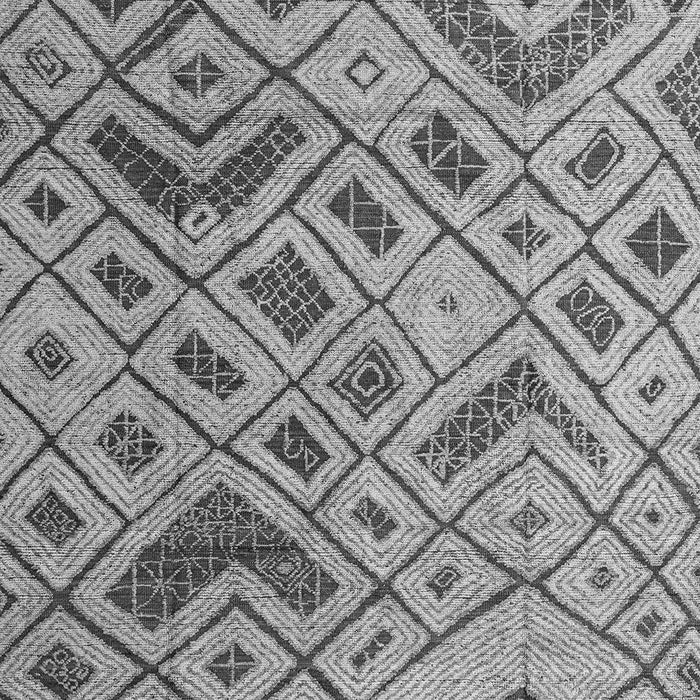 Machine Washable Abstract Gray Modern Rug, wshabs5001gry