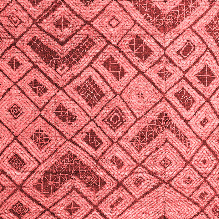 Machine Washable Abstract Red Modern Rug, wshabs5001red