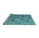 Sideview of Machine Washable Abstract Light Blue Modern Rug, wshabs5001lblu