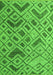 Machine Washable Abstract Green Modern Area Rugs, wshabs5001grn