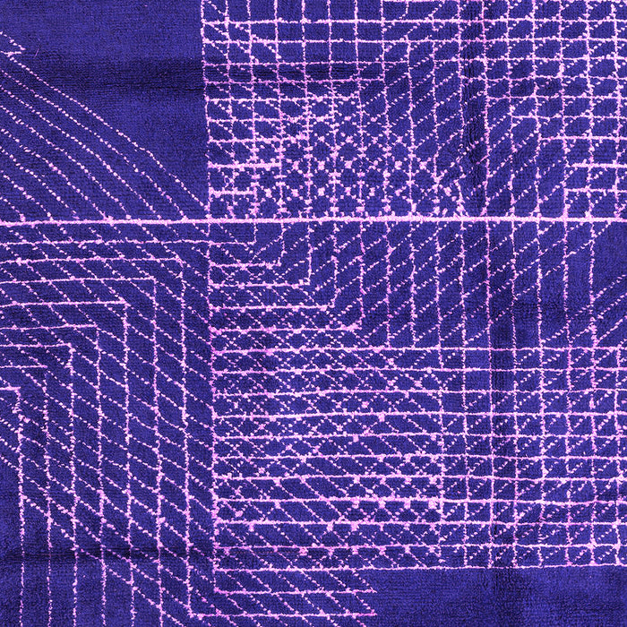 Machine Washable Abstract Pink Modern Rug, wshabs5002pnk