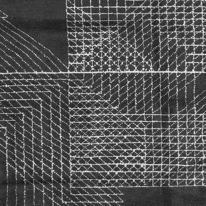 Abstract Gray Modern Rug, abs5002gry