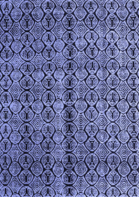 Abstract Blue Modern Rug, abs5003blu